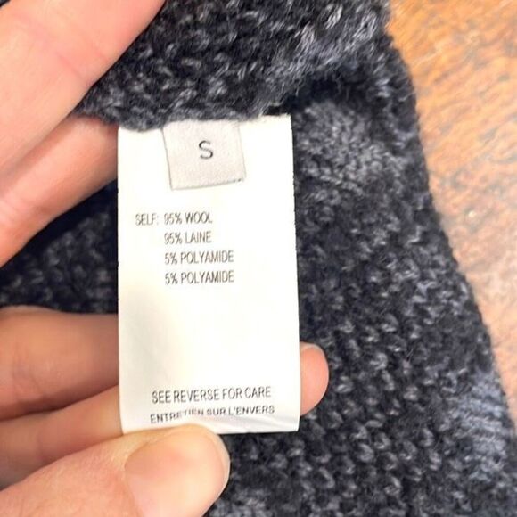 Thakoon Polka Dot Grey and Black Wool Blend Knit Skirt Size Small - Picture 6 of 8